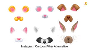 search for cartoon filter tutorials on YouTube or TikTok to learn how to create similar effects using other editing tools.