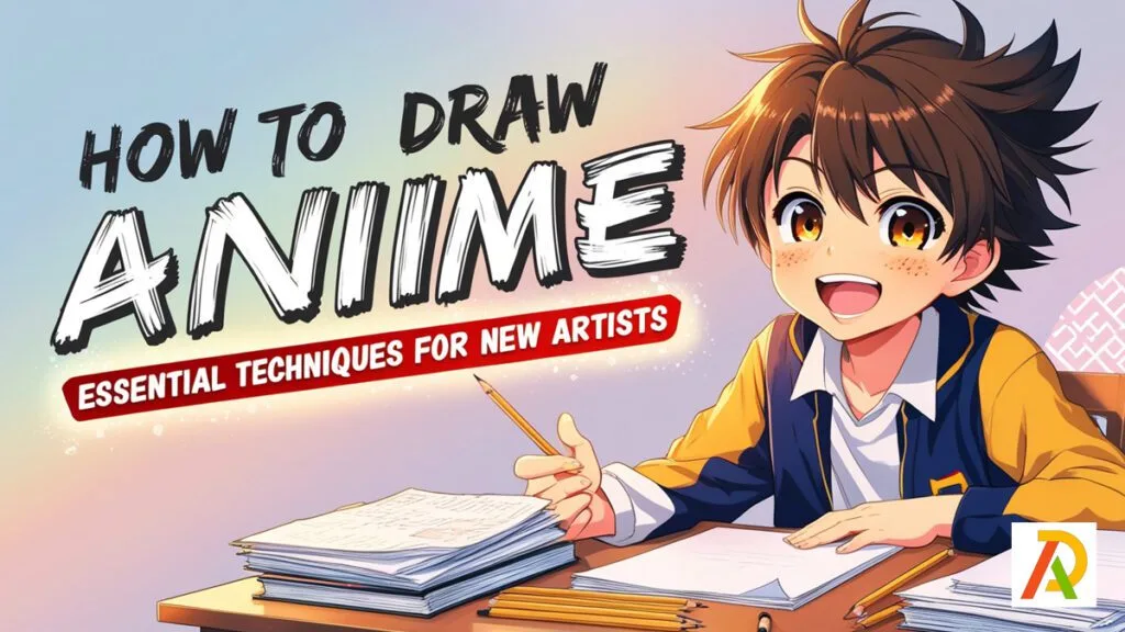 how to draw anime